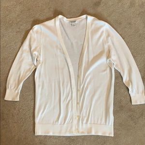 Old navy white cardigan sz S